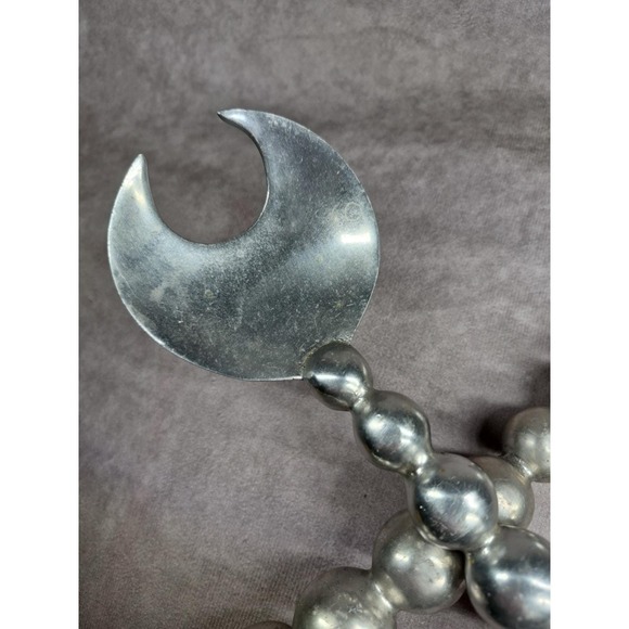 Mariposa 1997 String Of Pearls Salad Set Serving Fork Spoon Contemporary Modern - Picture 2 of 9